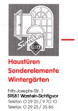 Schumacher-Kunststofffensterbau GmbH in Warstein Allagen